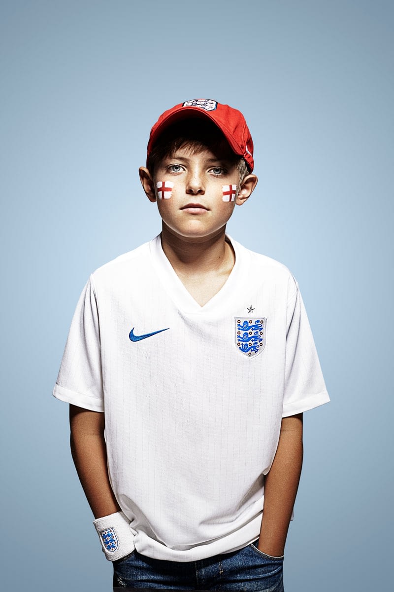 Together for England, People Photographic Retouching Sample