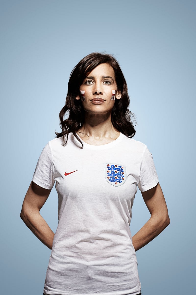 Together for England, People Photographic Retouching Sample