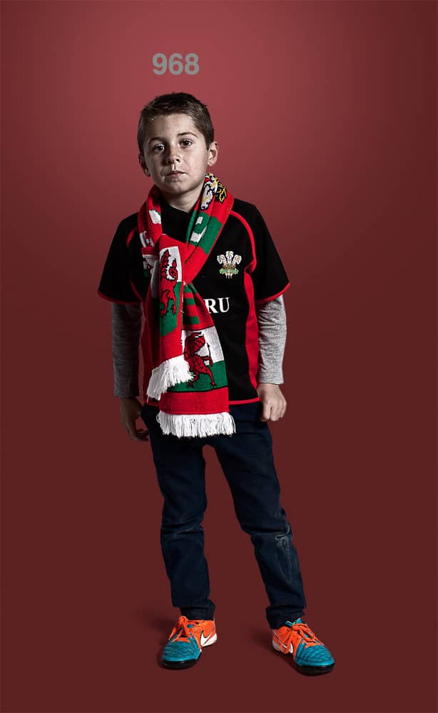 Football Fans Retouching for Together Stronger campaign
